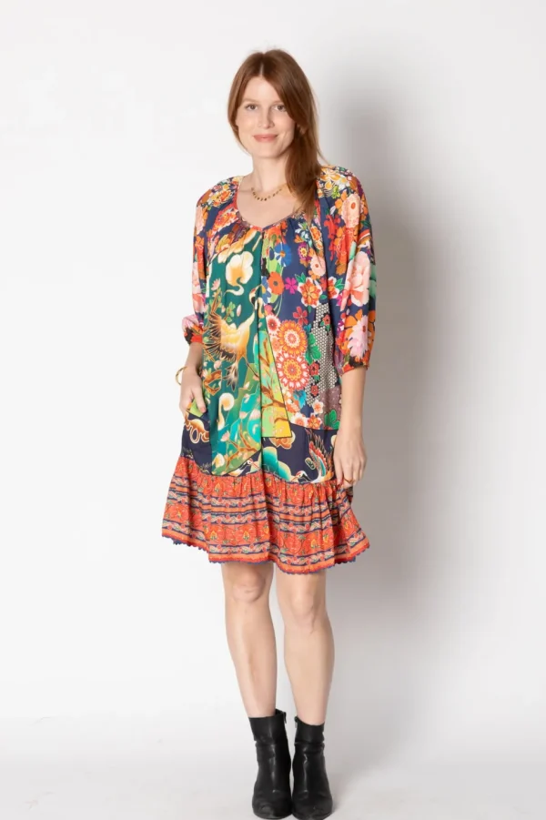 Lula Life - Aiko Shirred Dress - Print