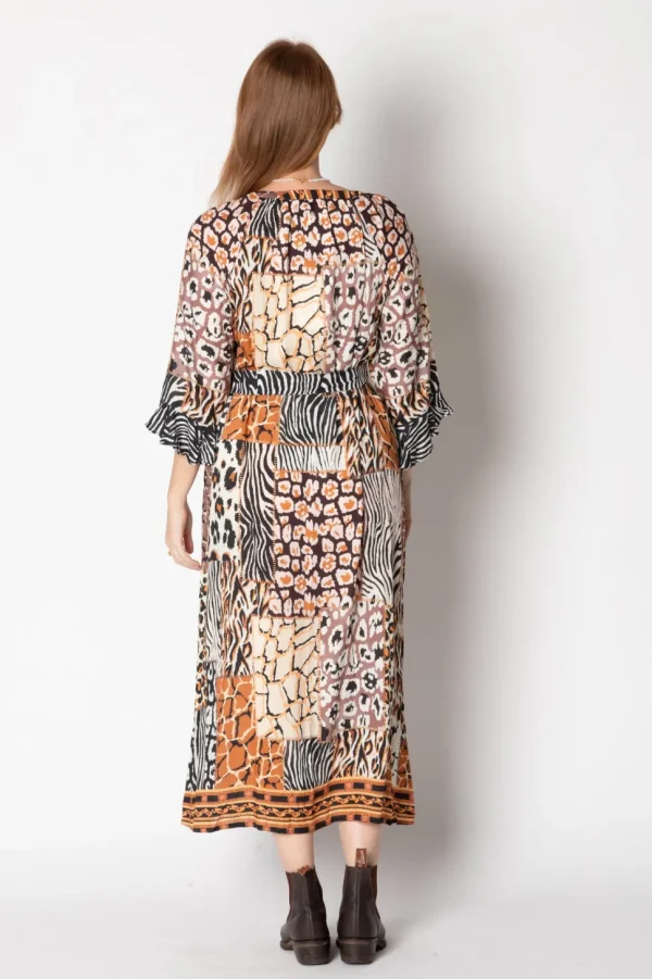Lula Life - Animale Midi Dress - Print