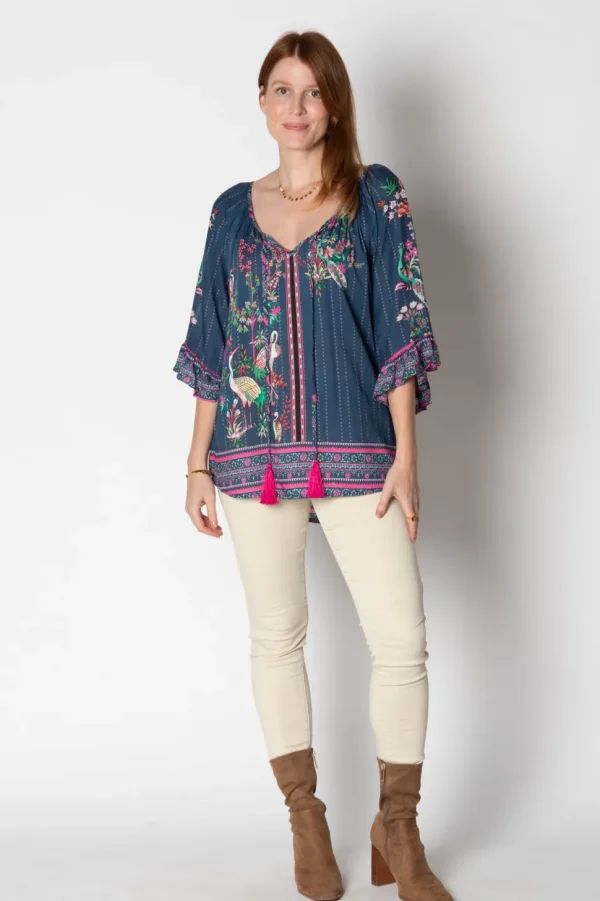 Lula Life - Marcia Top - Navy