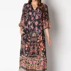Lula Soul - Cordoba Midi Dress - Black