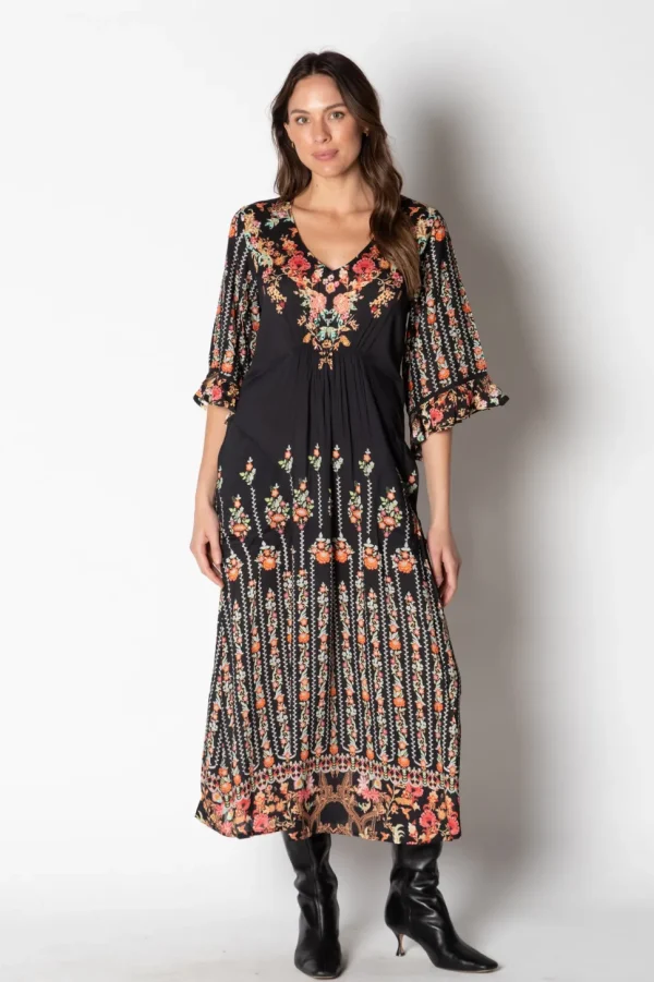 Lula Soul - Melilla Midi Dress - Black