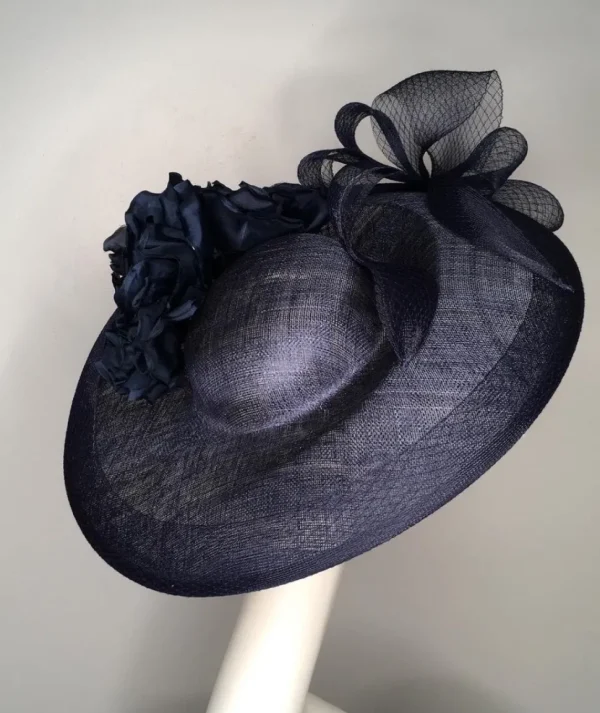 Melanie Ferrero - Large Navy Hat