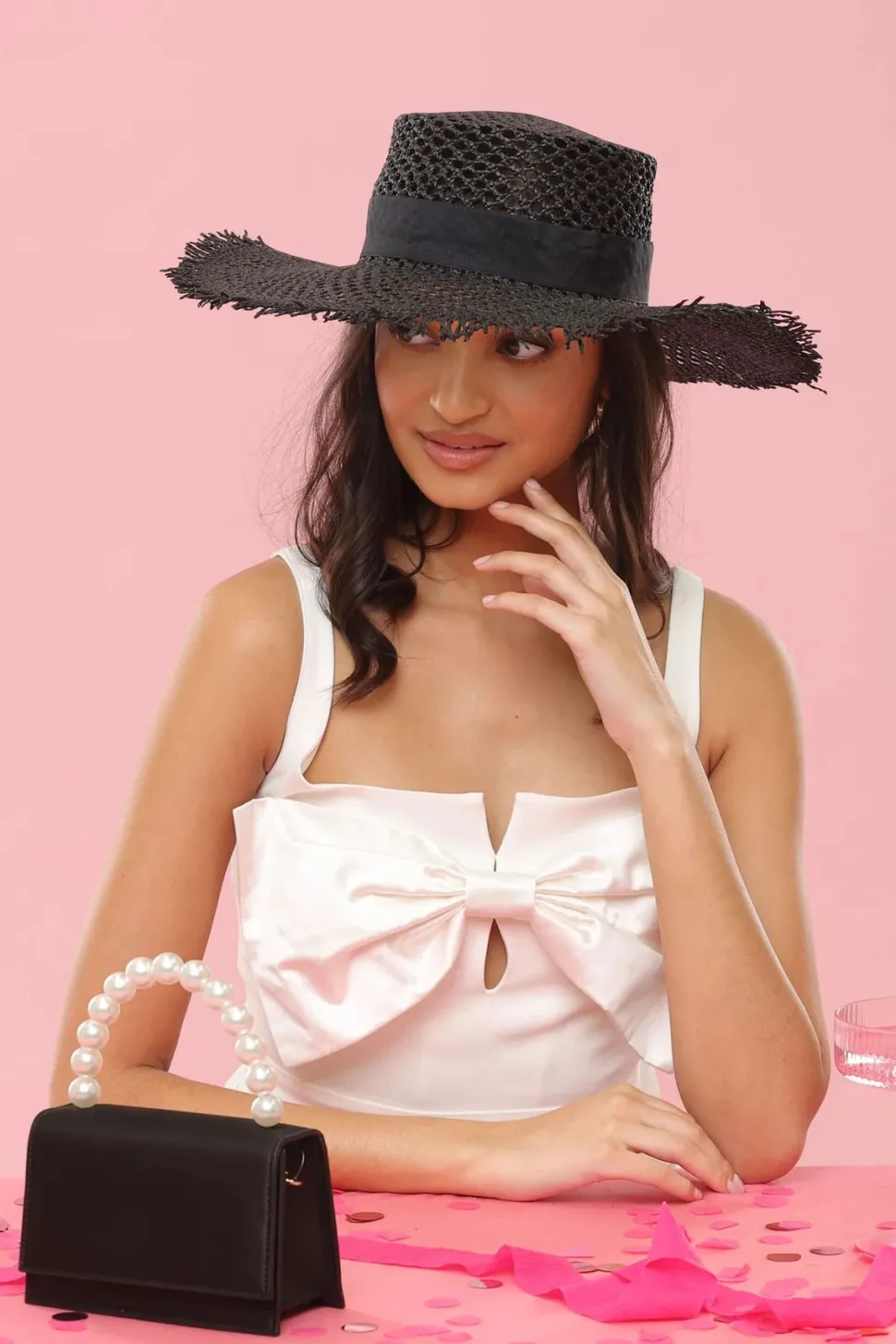 morgan__taylor__black_cam_0.webp Morgan & Taylor - Black Cami Boater HM1018