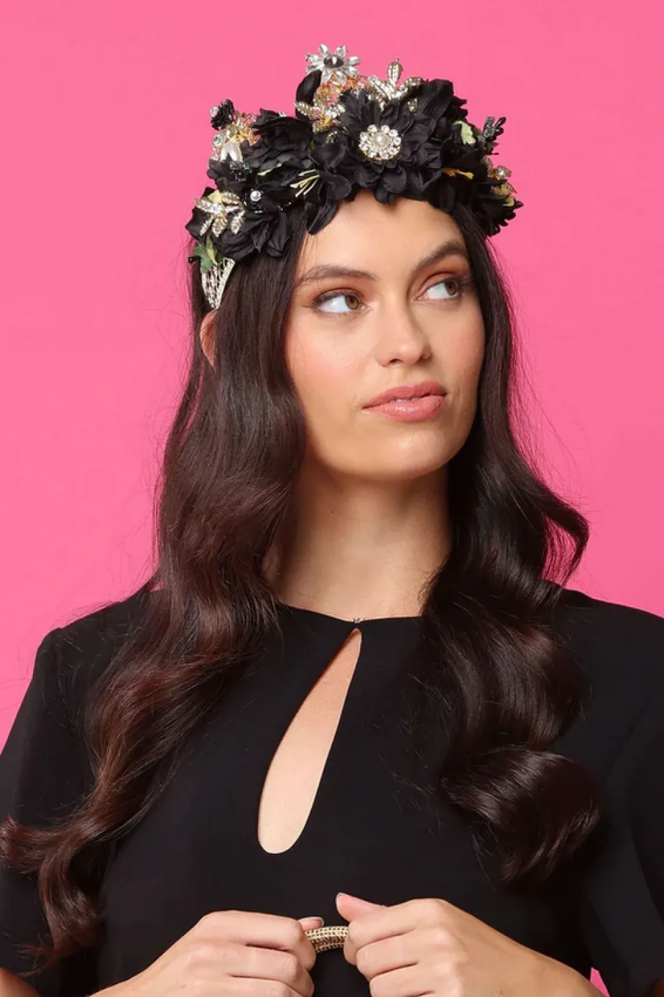 morgan__taylor__black_vio_5.webp Morgan & Taylor - Black Violet Headpiece