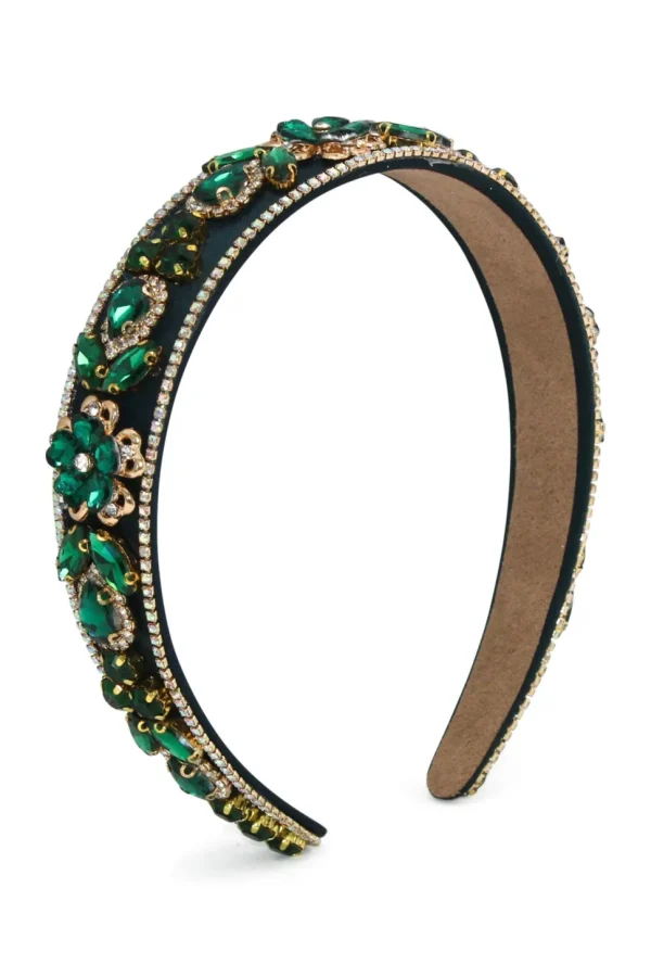 Morgan & Taylor - Emerald Ariadne Headband FS1139