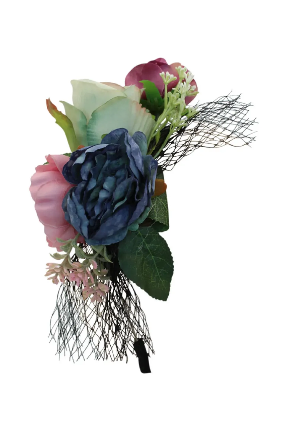 morgan__taylor__floral_cl_2.webp Morgan & Taylor - Floral Claudia Fascinator FS0107