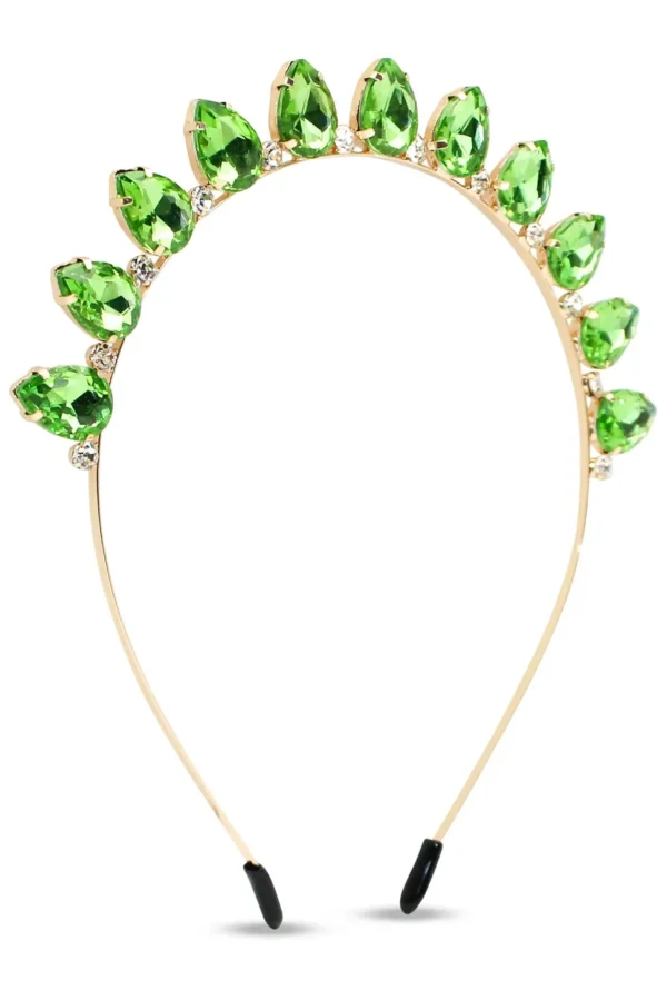Morgan & Taylor - Green Raye Headband FS1128