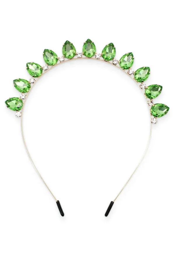 Morgan & Taylor - Green Raye Headband FS1128