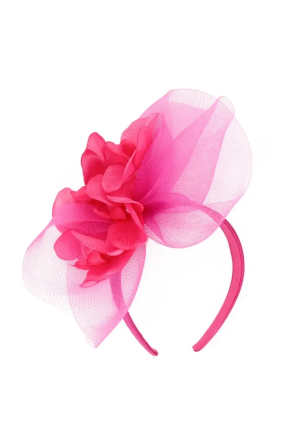 Morgan & Taylor - Hot Pink Lana Fascinator
