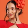 Morgan & Taylor - Orange Amy Fascinator FS401