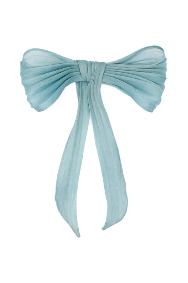 Morgan & Taylor - Pale Blue Blanca Bow FS017BL