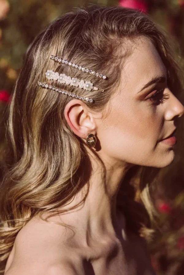 Morgan & Taylor - Pearl Harriet Hair clip MC027 FINAL SALE