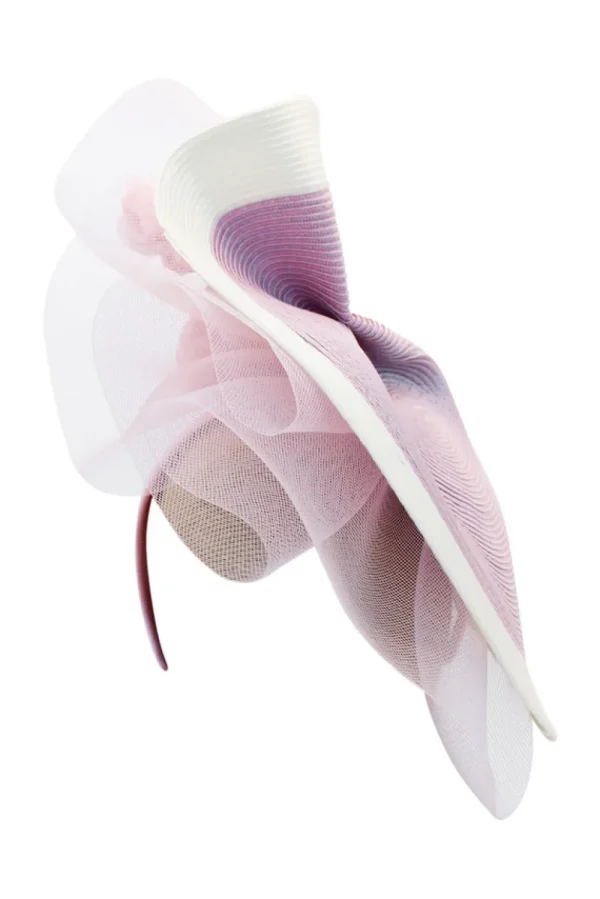 Morgan & Taylor - Pink Ivory Drew Fascinator