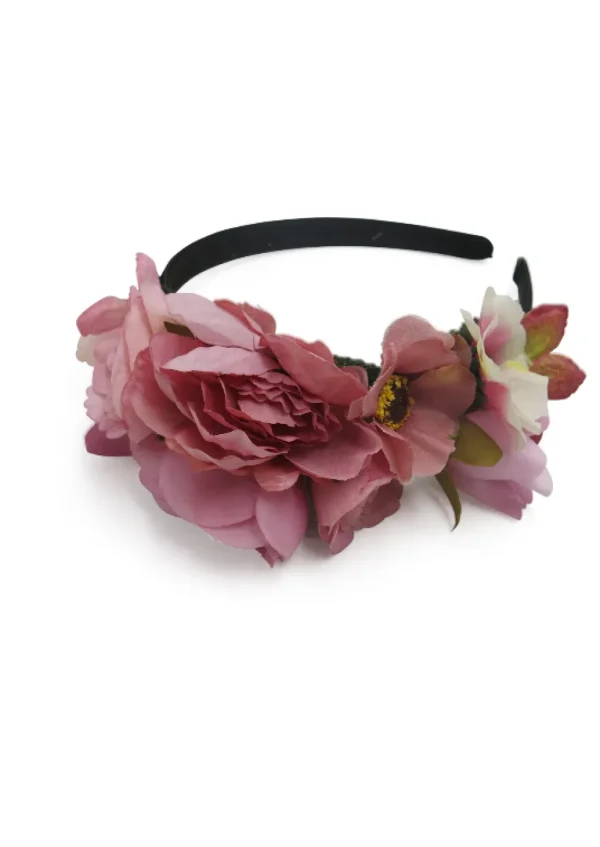 Morgan & Taylor - Pink Multi Karly Fascinator FS409