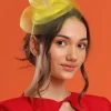 Morgan & Taylor - Yellow Elisa Fascinator FS417