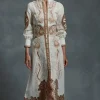 Moss & Spy - Alma Midi Dress - Ivory