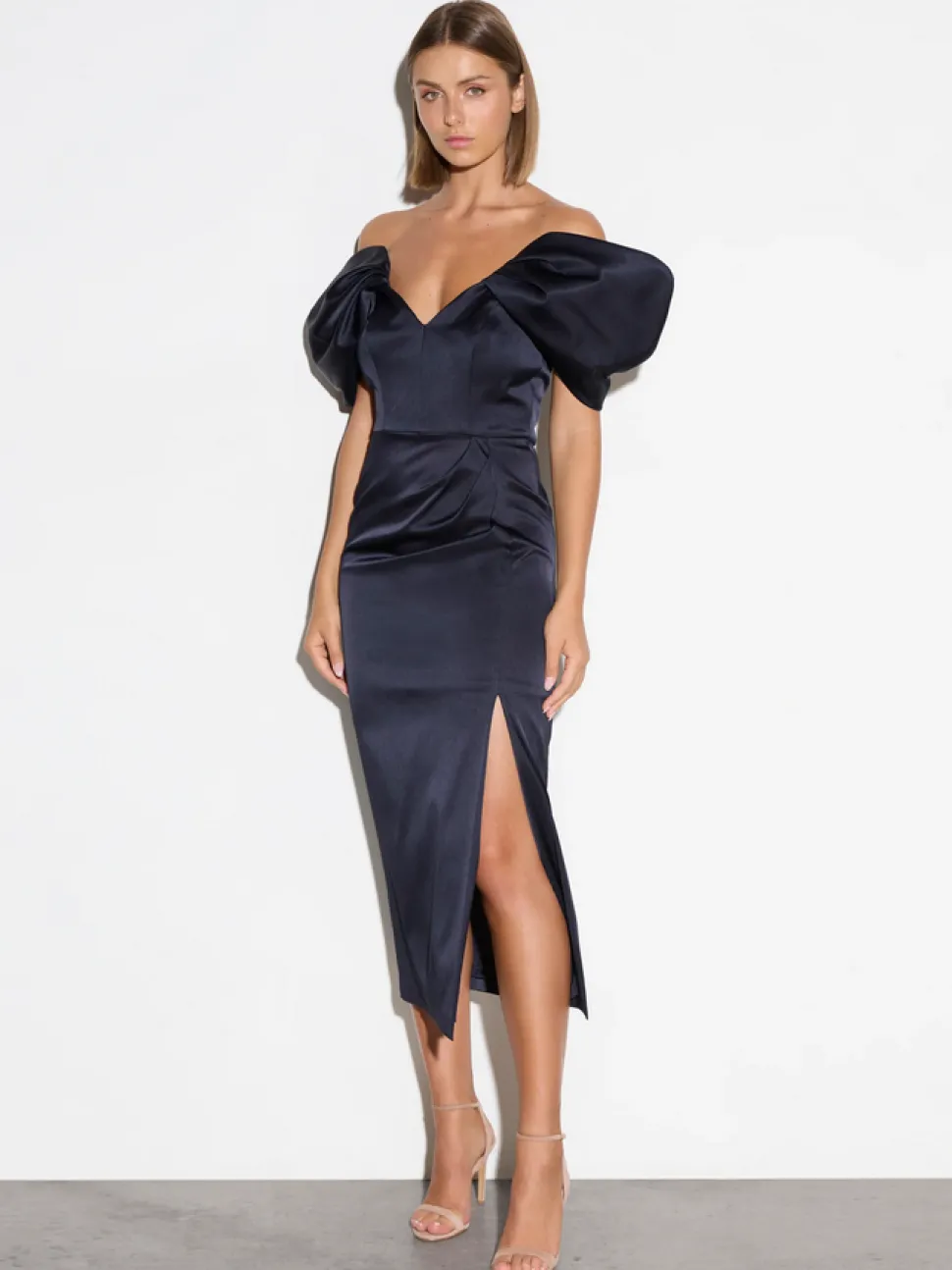 moss__spy__emma_dress__na_2.webp Moss & Spy - Emma Dress - Navy FINAL SALE