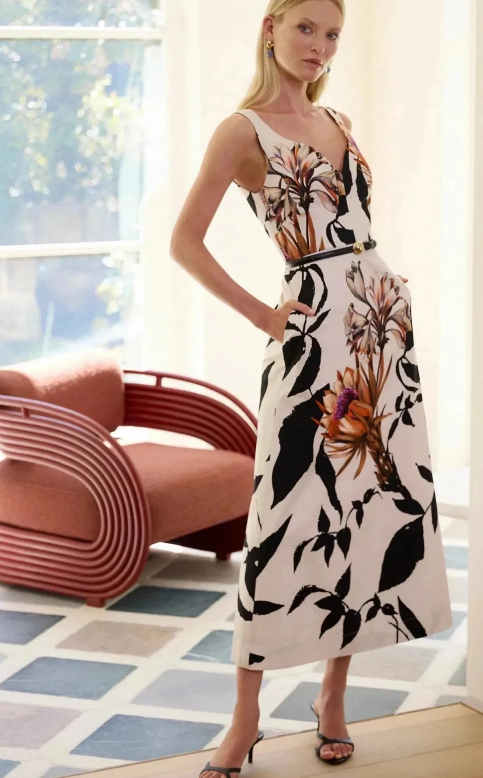moss__spy__flora_dress__n_0.webp Moss & Spy - Flora Dress - Native Floral