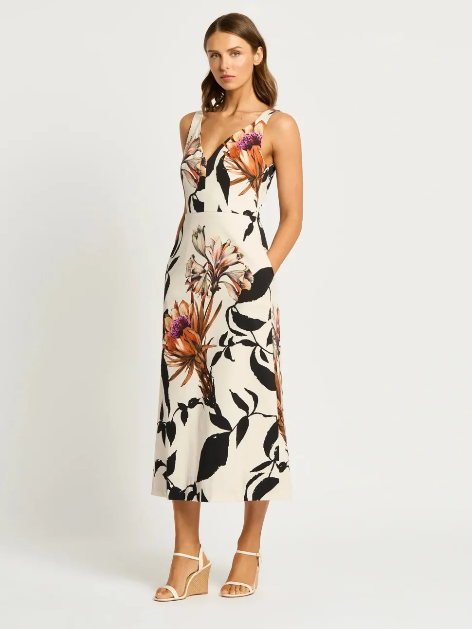 moss__spy__flora_dress__n_2.webp Moss & Spy - Flora Dress - Native Floral