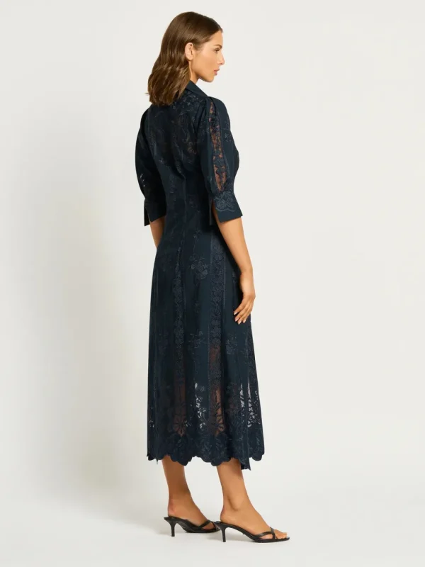 Moss & Spy - Kristen Shirt Dress - Midnight