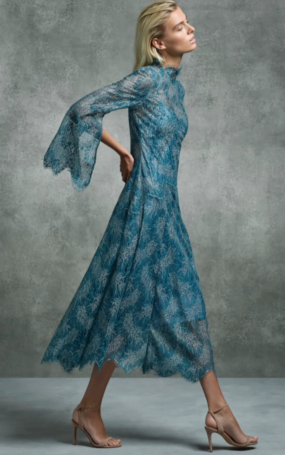 moss__spy__sapphire_dress_0.webp Moss & Spy - Sapphire Dress - Deep Aqua Gold FINAL SALE