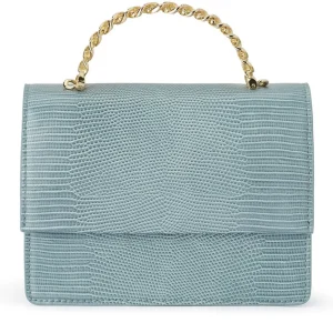 Olga Berg - Blue ALLIE Top Handle Bag OB6445