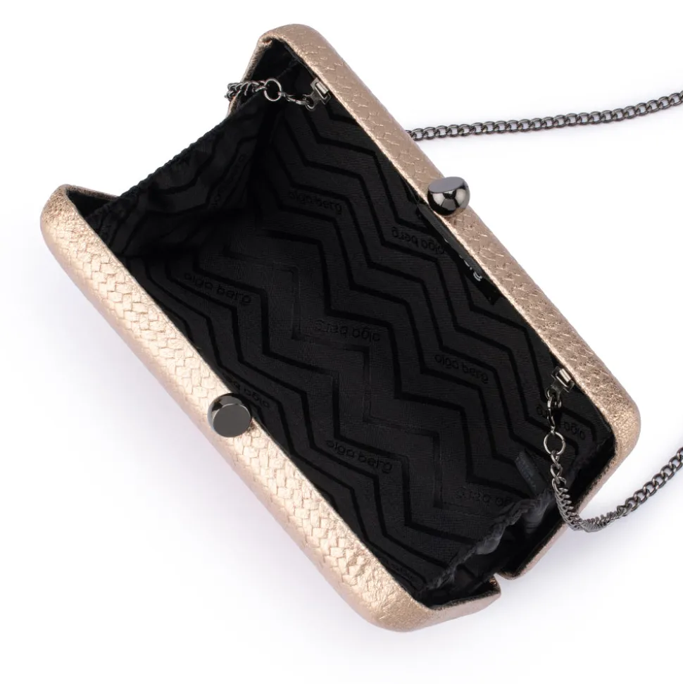 olga_berg__bronze_chica_m_3.webp Olga Berg - BRONZE CHICA Metallic Textured Clutch - OB4803