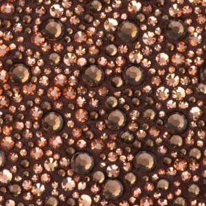 Olga Berg - Chocolate ASHA Hotfix Clutch - OB2152