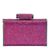 Olga Berg - Fuchsia BAE Crystal Clutch OB2107