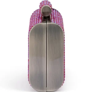 Olga Berg - Fuchsia BAE Crystal Clutch OB2107