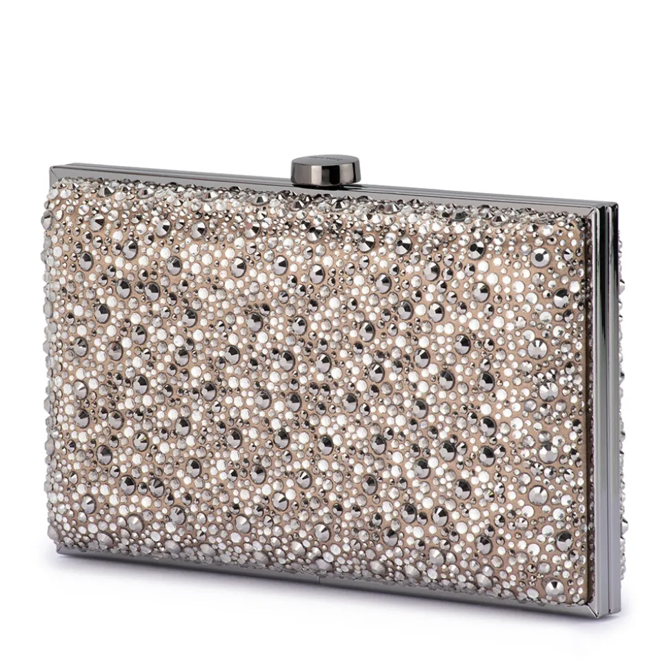 olga_berg__metallic_asha__1.webp Olga Berg - METALLIC ASHA Hotfix Clutch - OB2152