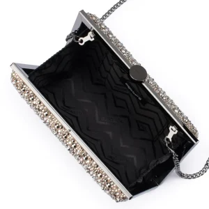 Olga Berg - METALLIC ASHA Hotfix Clutch - OB2152