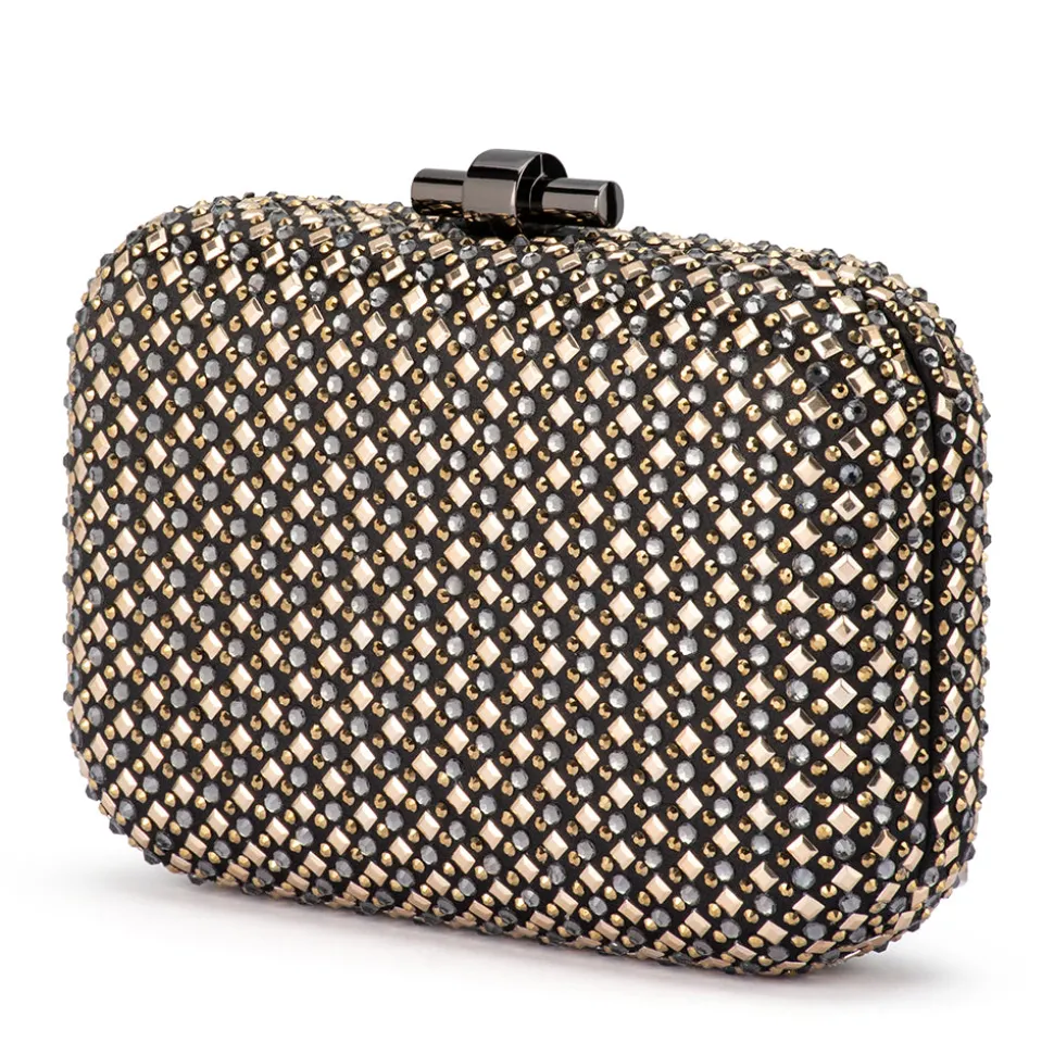 olga_berg__metallic_ellen_1.webp Olga Berg - METALLIC ELLEN Hotfix Clutch - OB6495