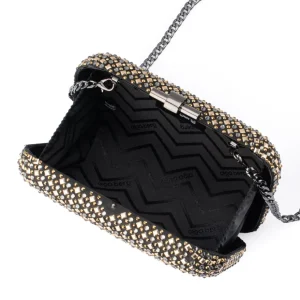 Olga Berg - METALLIC ELLEN Hotfix Clutch - OB6495