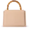 Olga Berg - NATURAL HARLEY Bamboo Handle Bag - OB6493