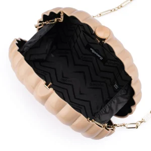 Olga Berg - NATURAL PAULY Shell Clutch - OB6502