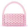 Olga Berg - PINK AMRITA Bead Top Handle - OB6504