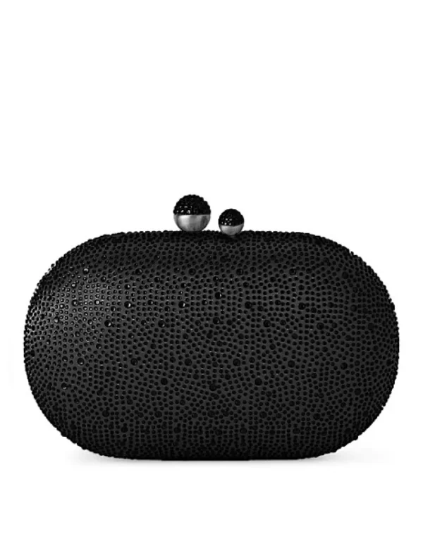 Olga Berg - Silver BENTLEY Hotfix Clutch OB2089
