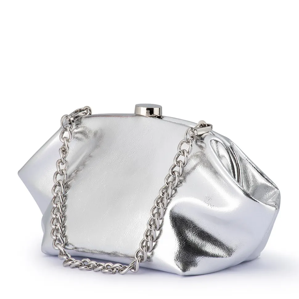 olga_berg__silver_tally_m_1.webp Olga Berg - SILVER TALLY Metallic Clutch - OB2162