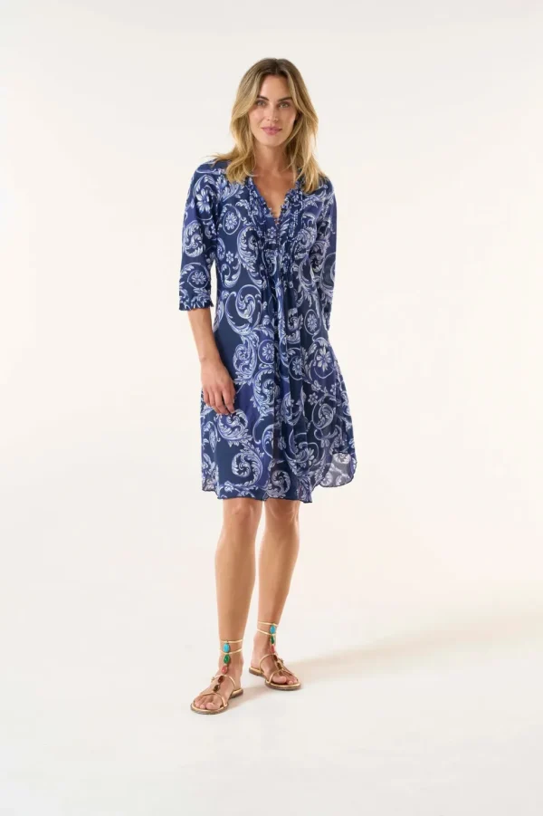 Oneseason - Middy Poppy - Cotton - Beco Navy
