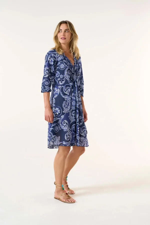 Oneseason - Middy Poppy - Cotton - Beco Navy
