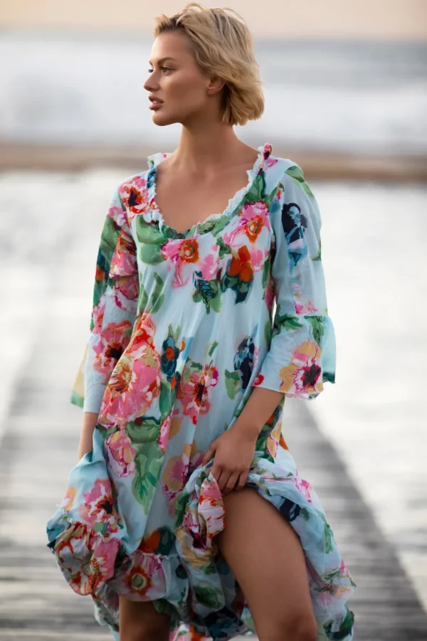 Oneseason - Valentina - Corfu - Cotton - Pale Blue
