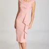 Pink Ruby - Stylish Moves Frill Dress - Dusty Pink FINAL SALE