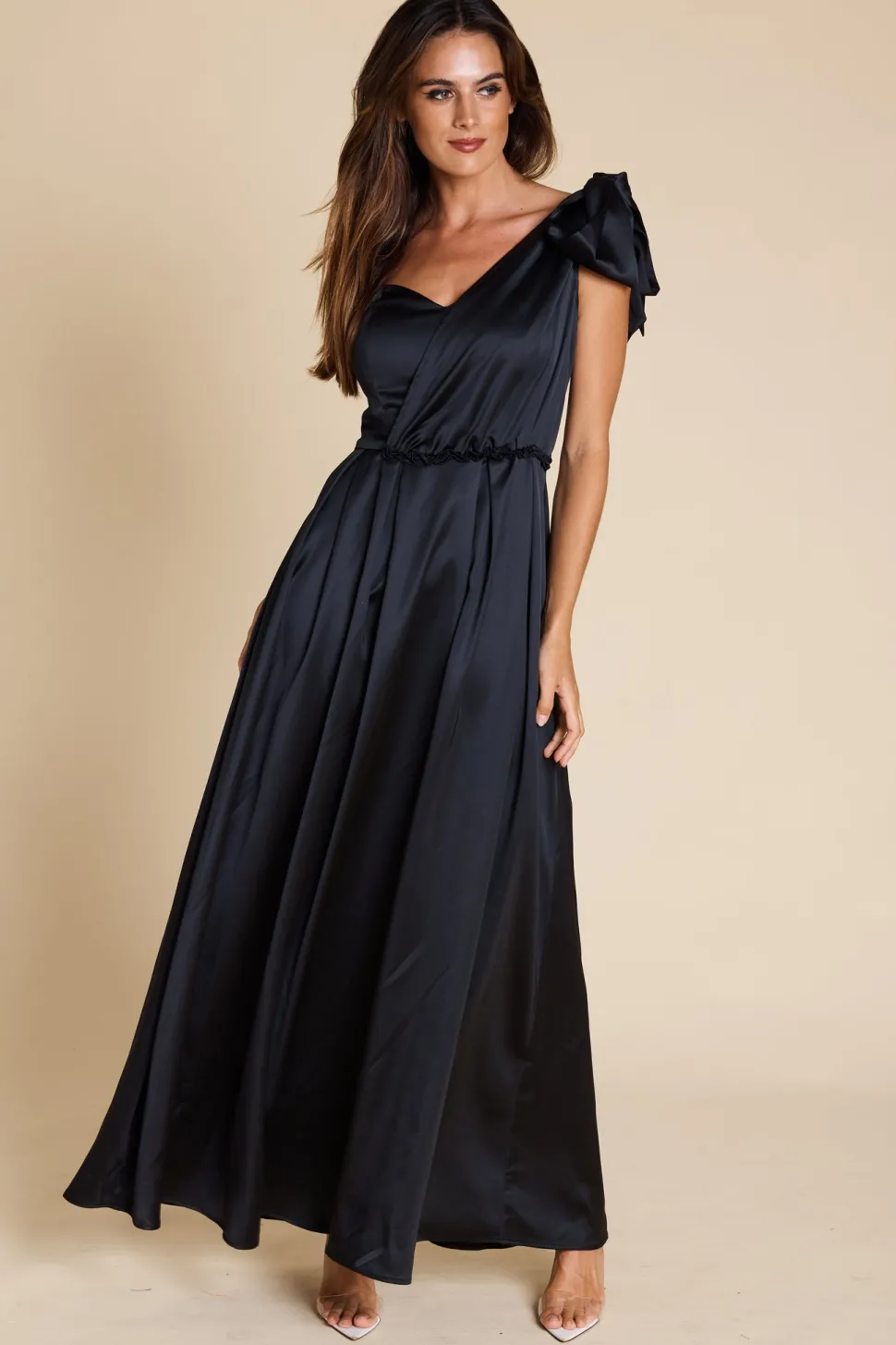 romance__isabelle_bow_max_0.webp Romance - Isabelle Bow Maxi Dress - Black