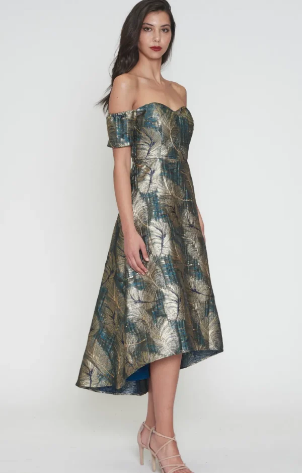 Romance - Milla Hi Lo Dress - Teal