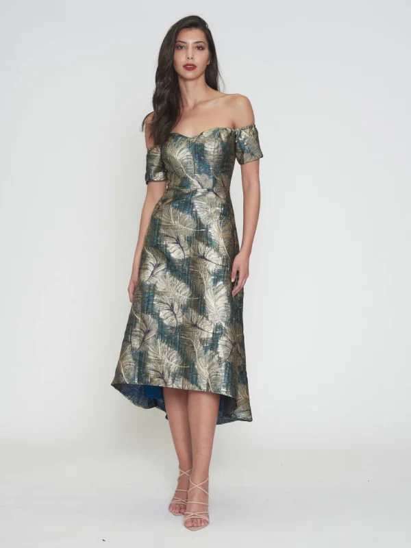 Romance - Milla Hi Lo Dress - Teal