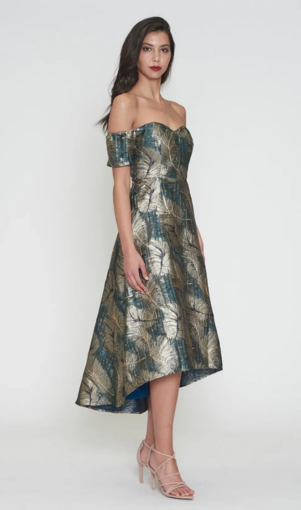 Romance - Milla Hi Lo Dress - Teal