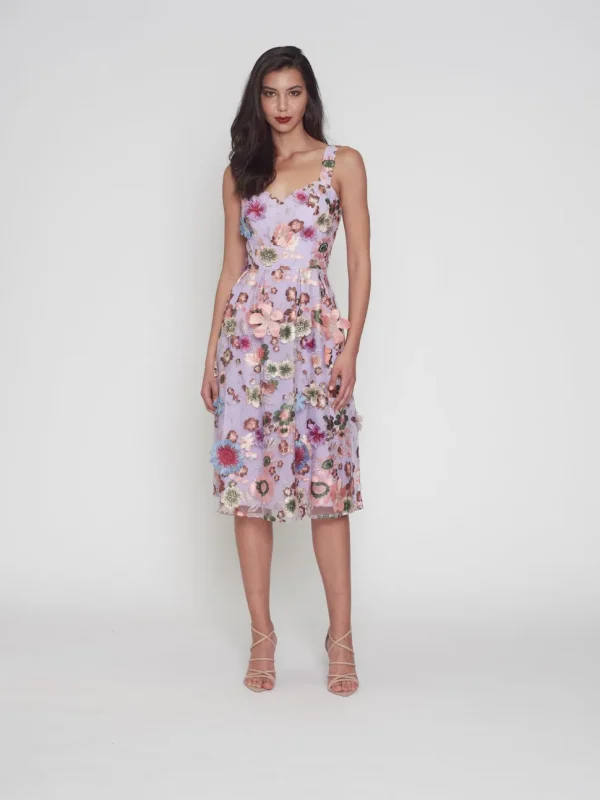 Romance - Wild Flower Dress - Pastel Orchid