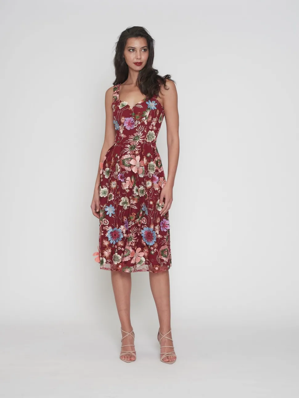 romance__wild_flower_dres_10.webp Romance - Wild Flower Dress - Wine