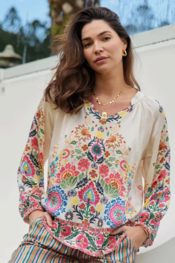 Rubyyaya - Camille Shirt -Multi FINAL SALE